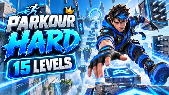 HARD PARKOUR ⭐ 0203 DEATHRUN باركور — Fortnite Creative map