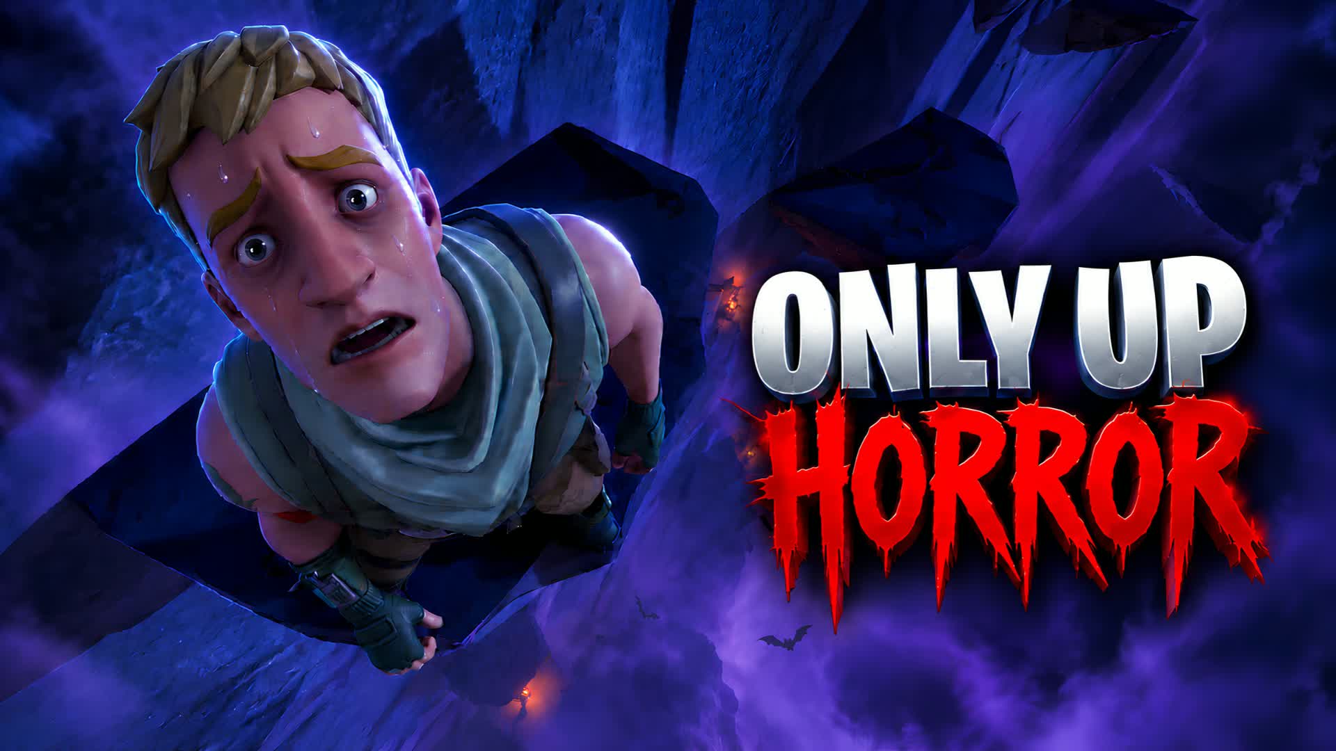 ONLY UP HORROR [PEAK UP!]🎃 — Fortnite Creative map