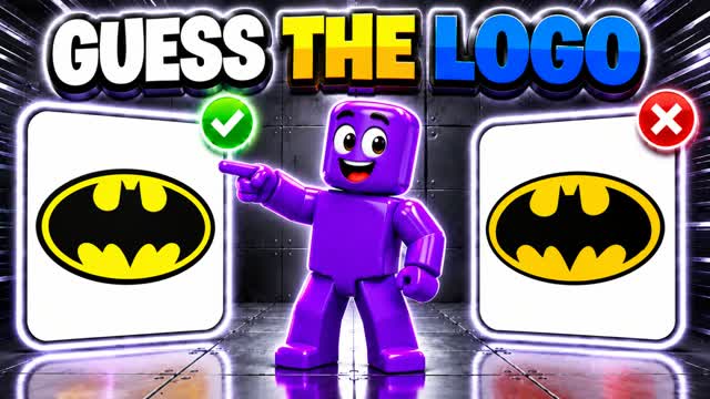 GUESS THE LOGO HARD🔎😂 — Fortnite Creative map