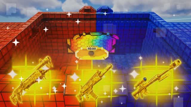 🎯GUN GAME SPIDER CITY FLY Respawn😎 — Fortnite Creative map cover art