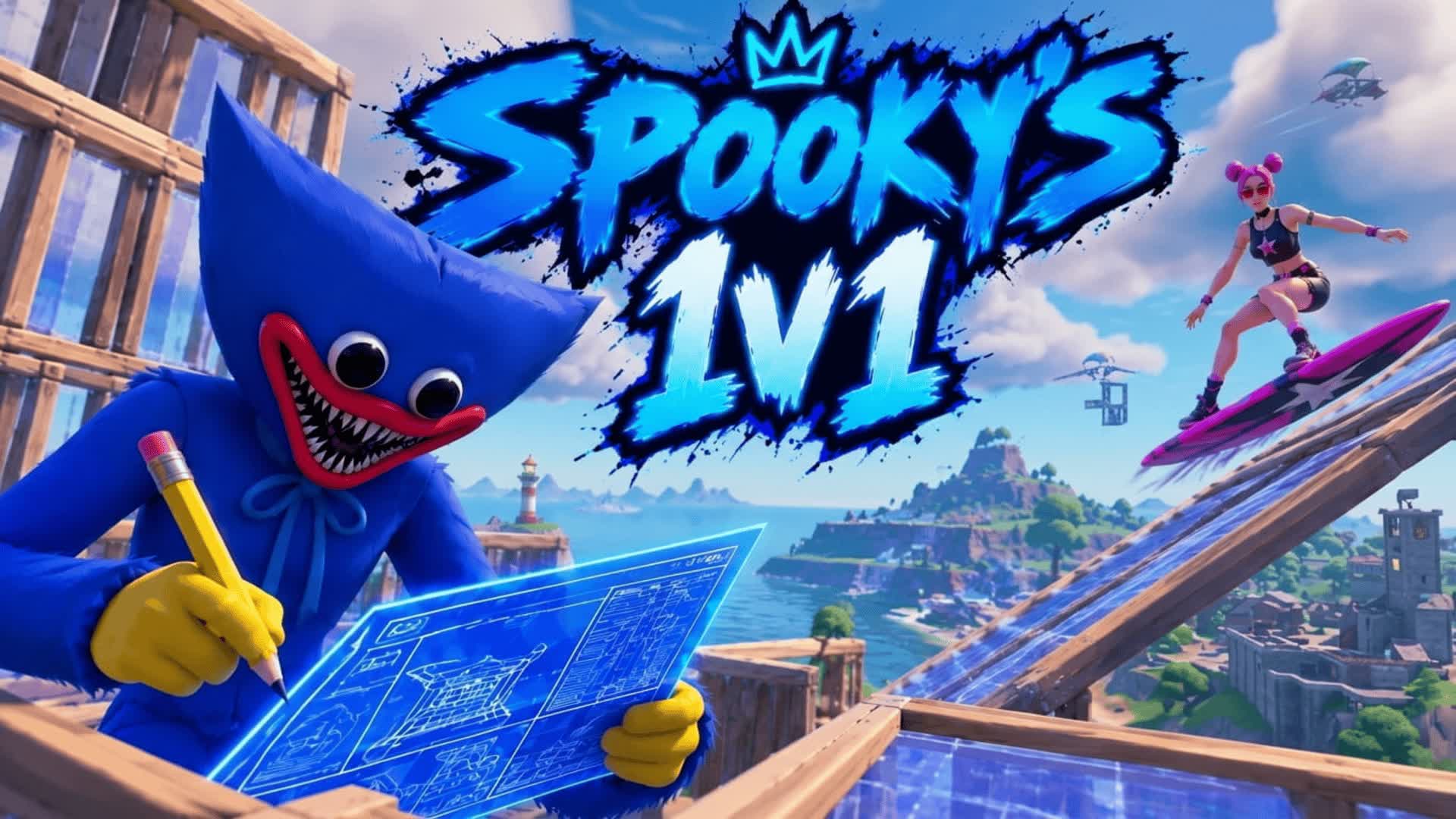 Spooky's 1v1 map — Fortnite Creative map