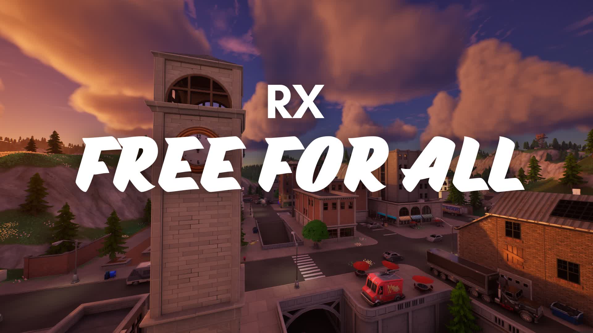 RX Free For All — Fortnite Creative map