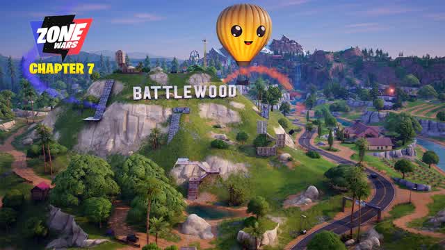 CHAPTER 7 - Zone Wars — Fortnite Creative map cover art