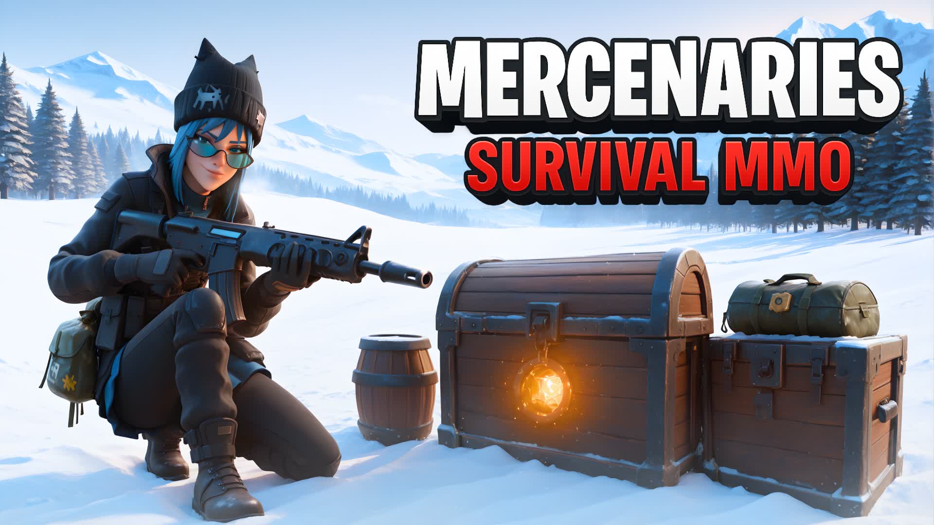 Mercenaries (Survival MMO) — Fortnite Creative map