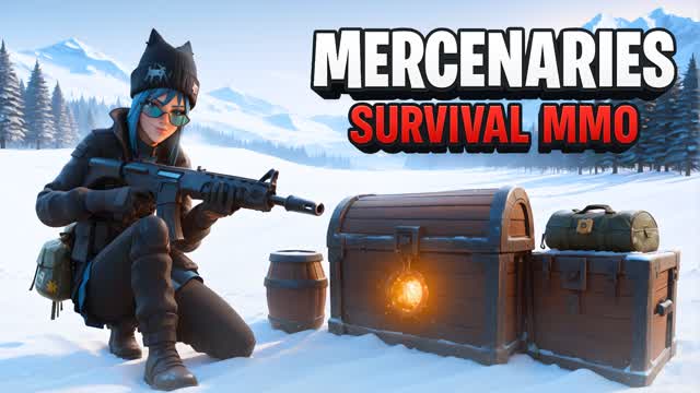 Mercenaries (Survival MMO) — Fortnite Creative map cover art