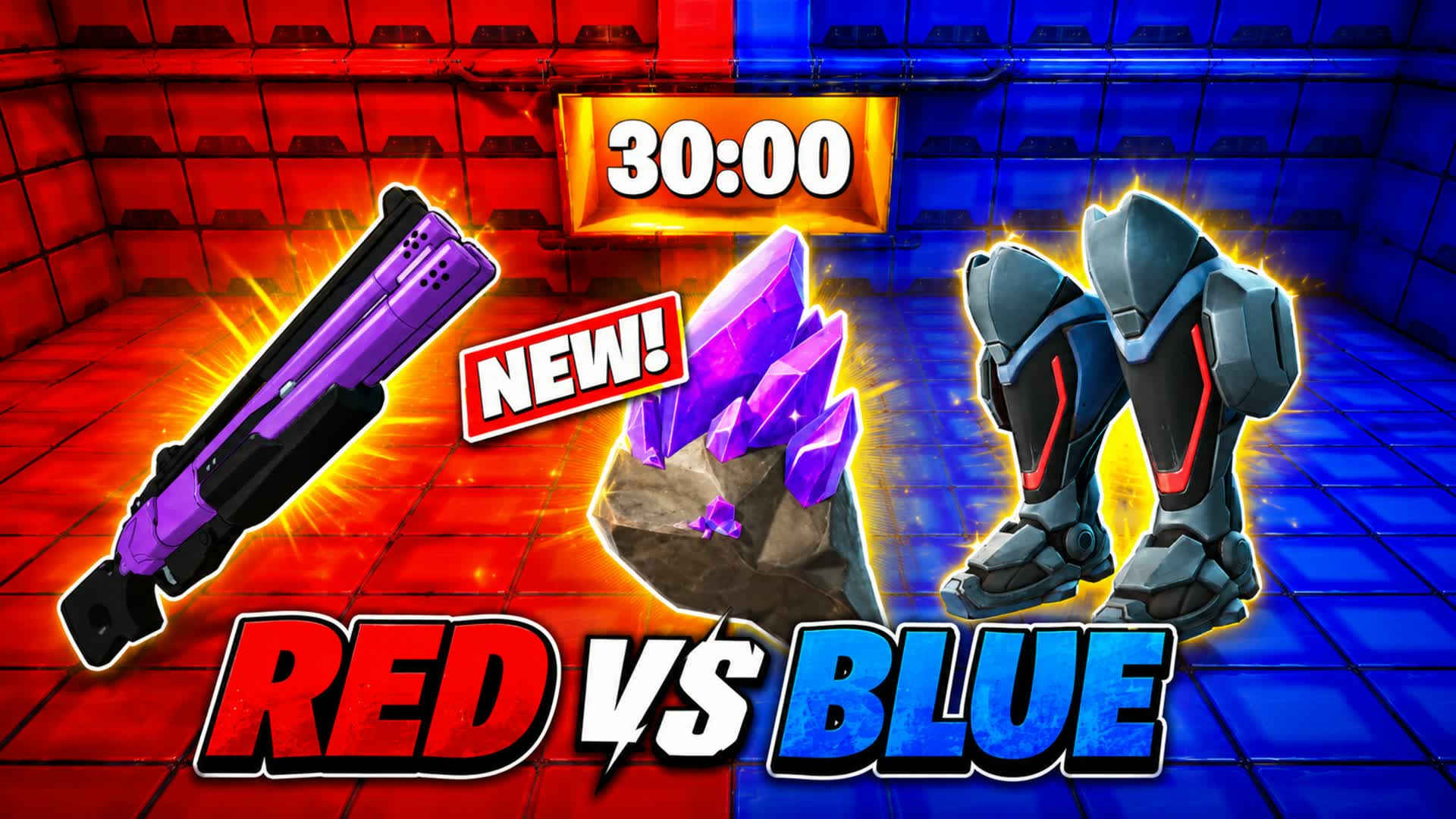 NOVA RED VS BLUE 🔴🔵 — Fortnite Creative map