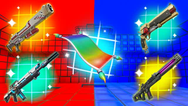NEW RED VS BLUE CASSANO — Fortnite Creative map