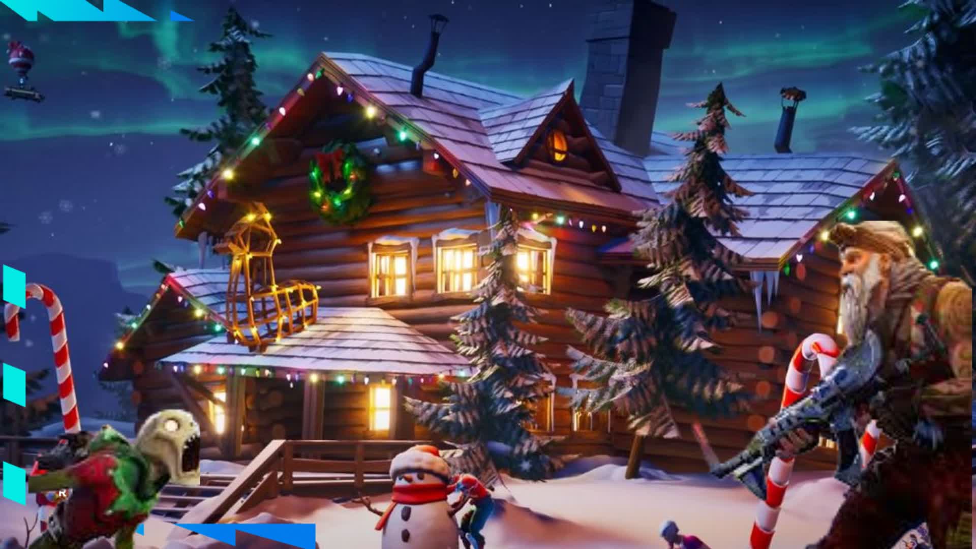 snowland  zombies — Fortnite Creative map