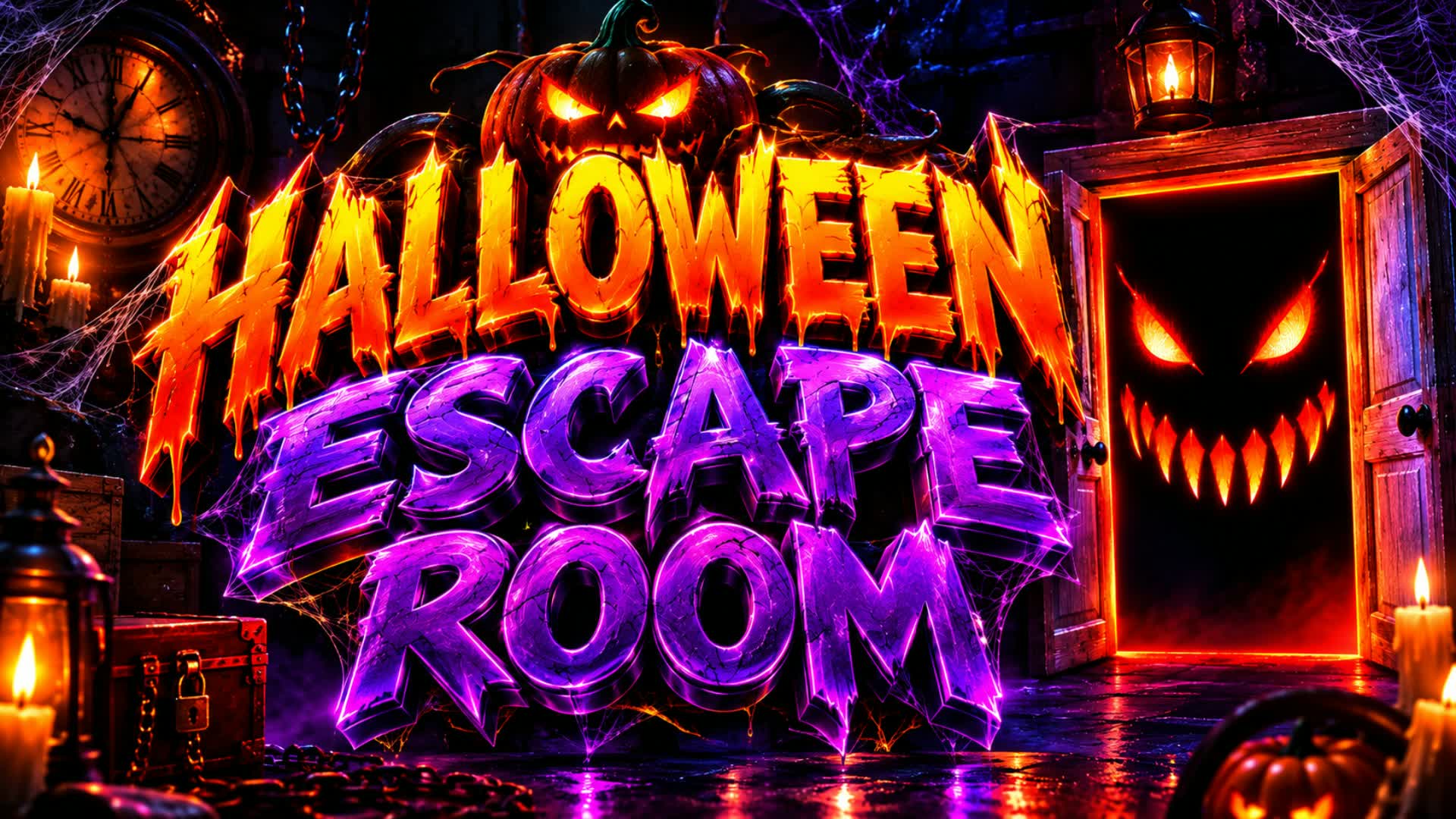 HALLOWEEN ESCAPE ROOM — Fortnite Creative map