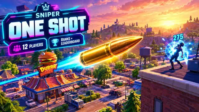 COOL SNIPER ONE SHOT FFA — Fortnite Creative map