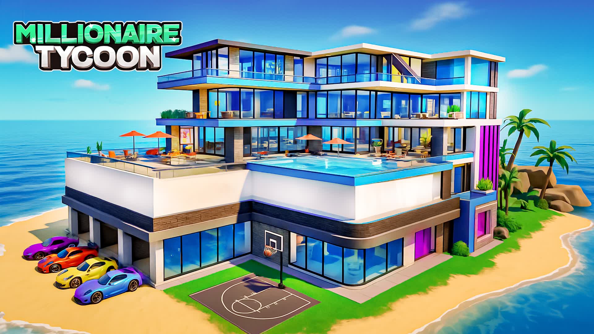 🤑 MILLIONAIRE TYCOON — Fortnite Creative map