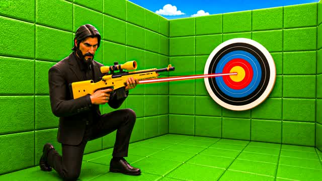 🎯 THE REAPER TRICKSHOT PARKOUR 🎯 — Fortnite Creative map cover art