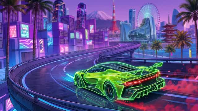 DRIVE DRIVING — Fortnite Creative map cover art