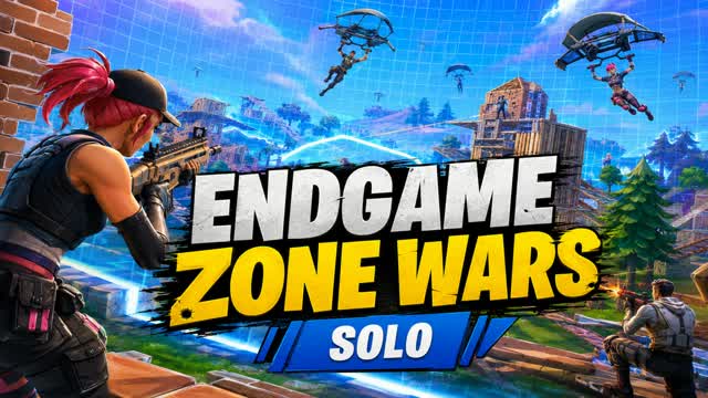 SOLO RANKED ZONE WARS [ENDGAME] — Fortnite Creative map
