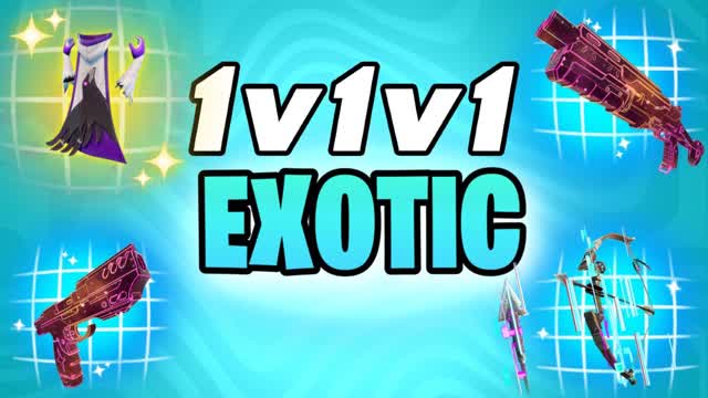 1v1v1 Super PvP Realistics Free For All — Fortnite Creative map