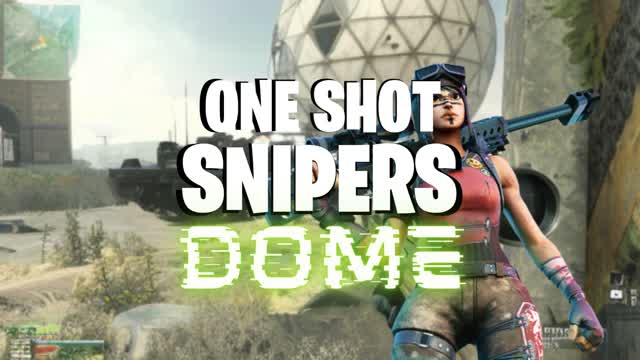 SNIPER FREE FOR ALL ! (first person) — Fortnite Creative map cover art