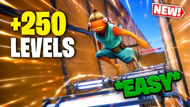 easy deathrun (+250 level) — Fortnite Creative map