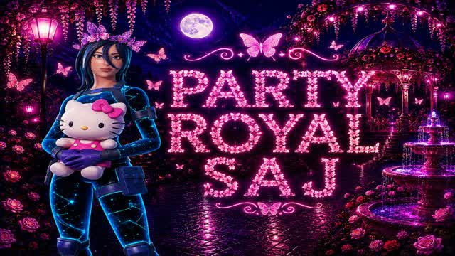 SAJ PARTY ROYAL 2.0 — Fortnite Creative map cover art
