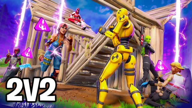 2v2 STORM SURGE 🎯 [SPEED,DUO] — Fortnite Creative map cover art
