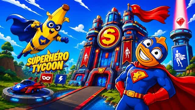 MEGA SUPERHERO TYCOON — Fortnite Creative map