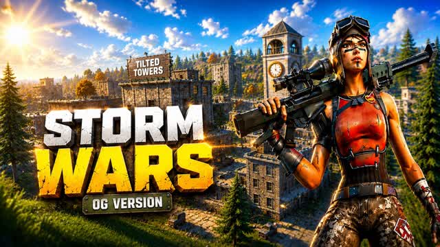 OG Tilted Towers Storm Wars🌀 — Fortnite Creative map