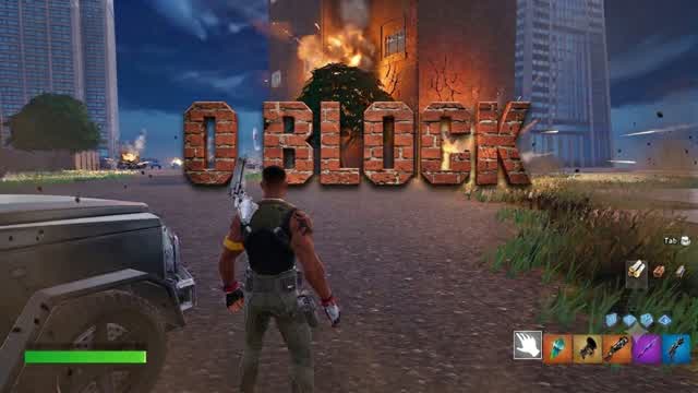 O BLOCK - The Hood — Fortnite Creative map