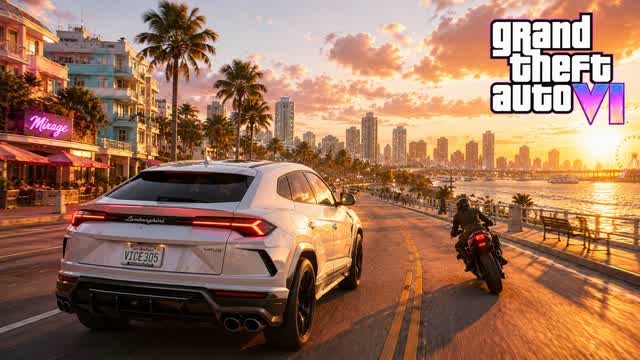🚗Sunset City Cruise⭐ — Fortnite Creative map
