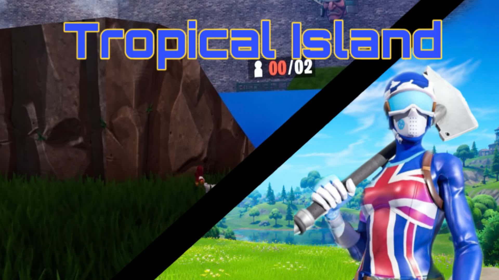 Tropical island — Fortnite Creative map