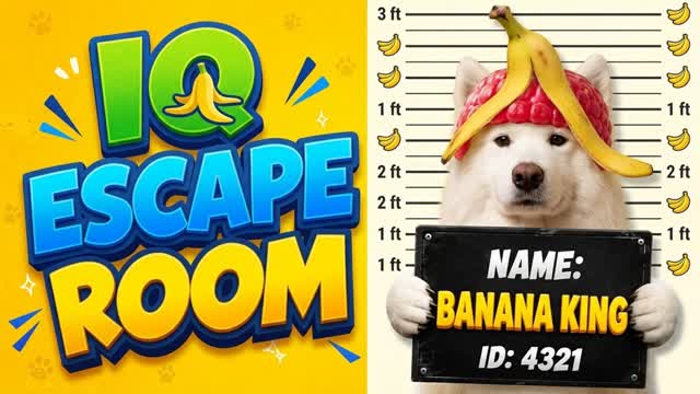 ✨[50] ESCAPE ROOM ✨ — Fortnite Creative map cover art