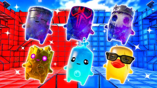 RED VS BLUE IMPACT READ 🔴🔵 — Fortnite Creative map cover art