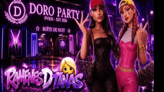 DORO PARTY FR — Fortnite Creative map cover art