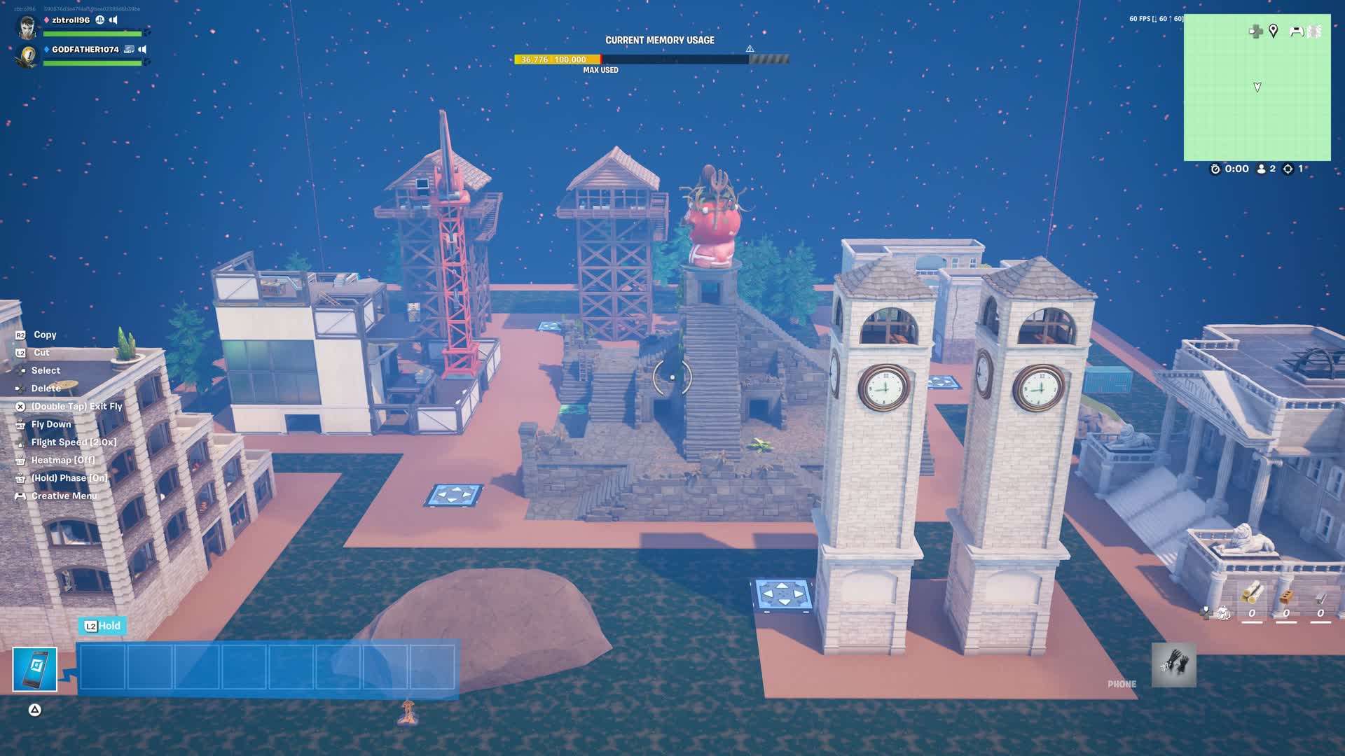 Starry night one shot — Fortnite Creative map