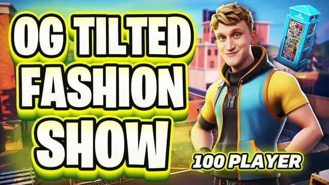 🏆100 Player OG Fashion Show🏆 — Fortnite Creative map cover art