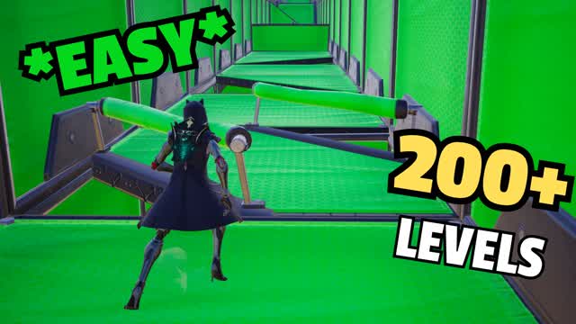⭐DEFAULT⭐PARKOUR⭐200+⭐ — Fortnite Creative map cover art