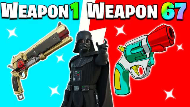 GUN GAME SUPER TRIBUNAL — Fortnite Creative map