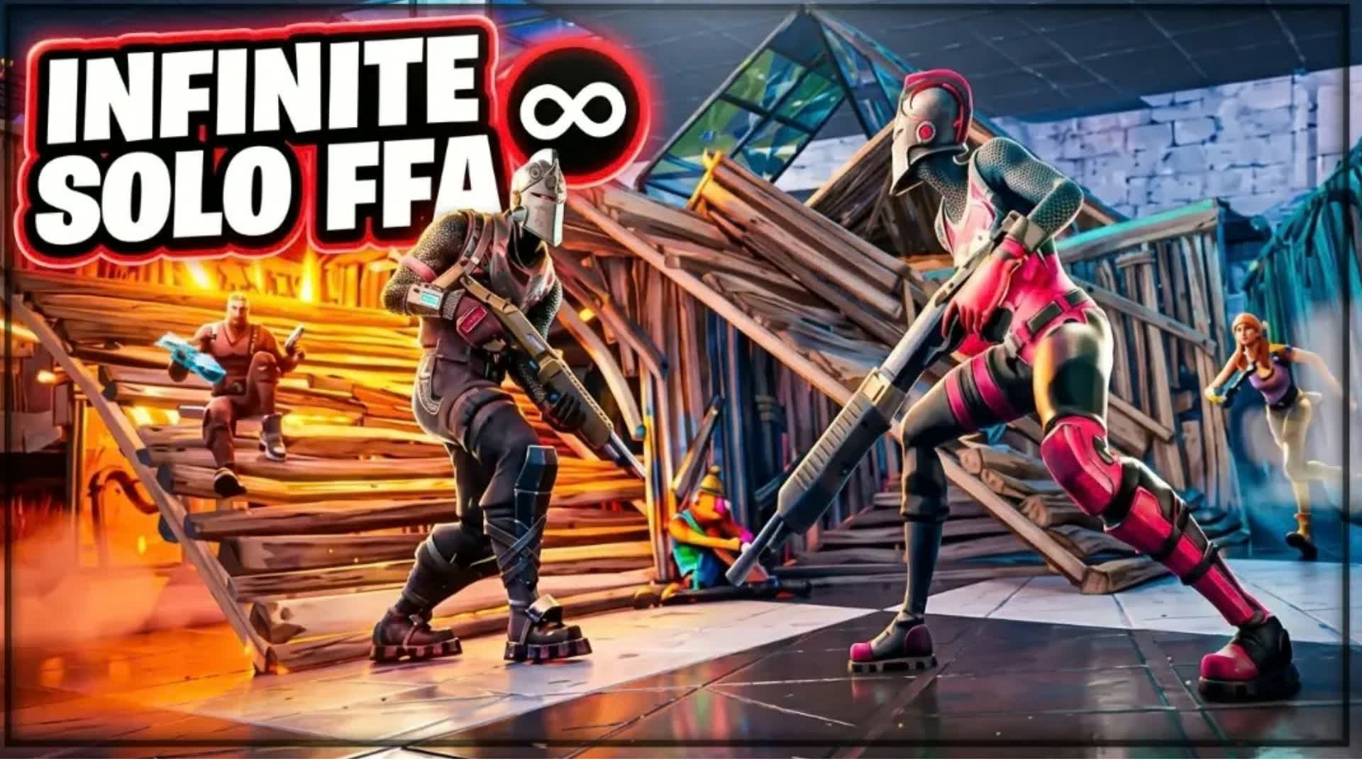 INFINITE SOLO FFA 📦 — Fortnite Creative map