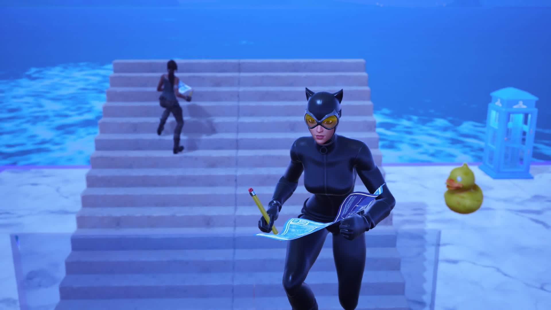 Simple 1v1 build fight — Fortnite Creative map