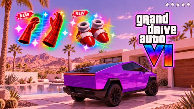 []$%$% GRAND DRIFT AUTO VI 6 []%^$$ — Fortnite Creative map