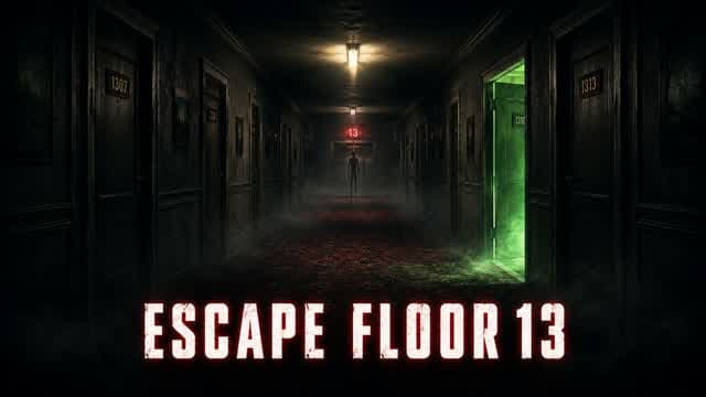 ESCAPE FLOOR 13 [HORROR] — Fortnite Creative map cover art
