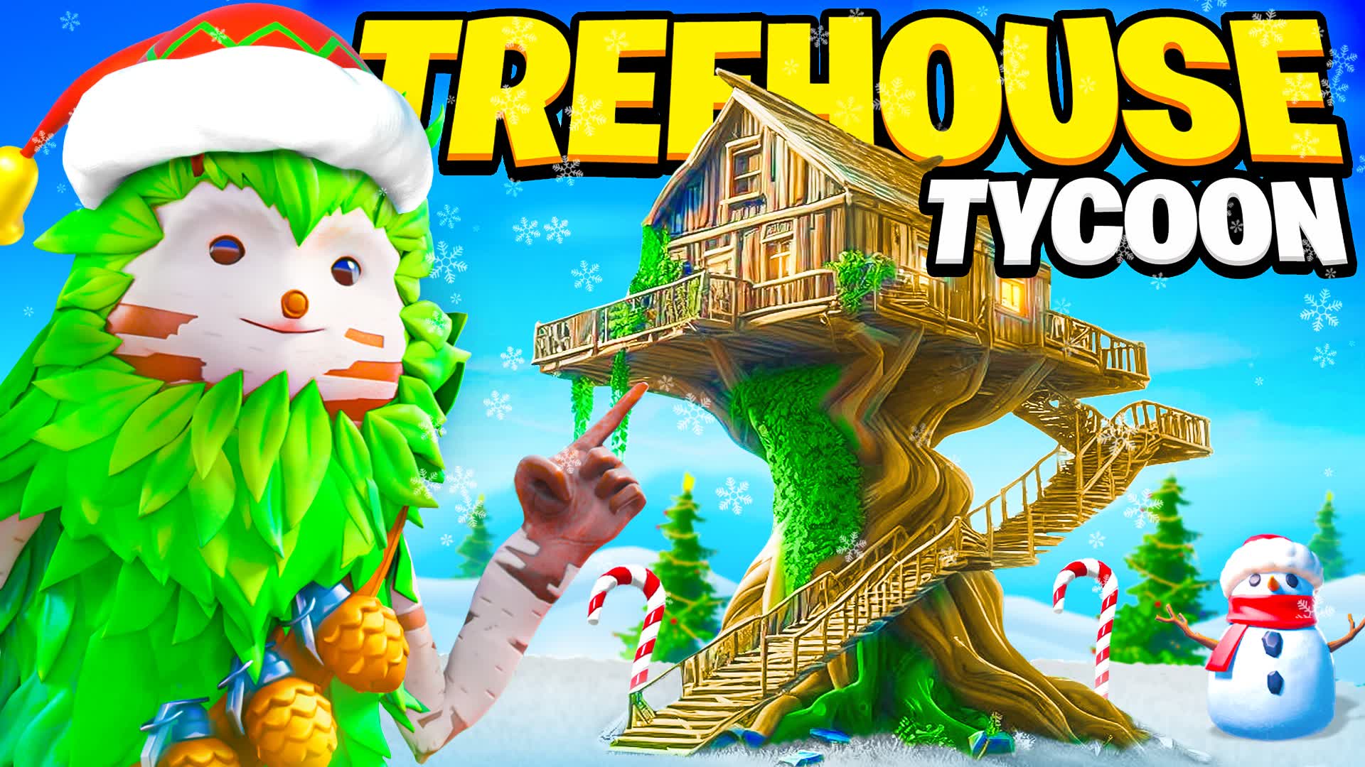 TREEHOUSE TYCOON🎄 — Fortnite Creative map