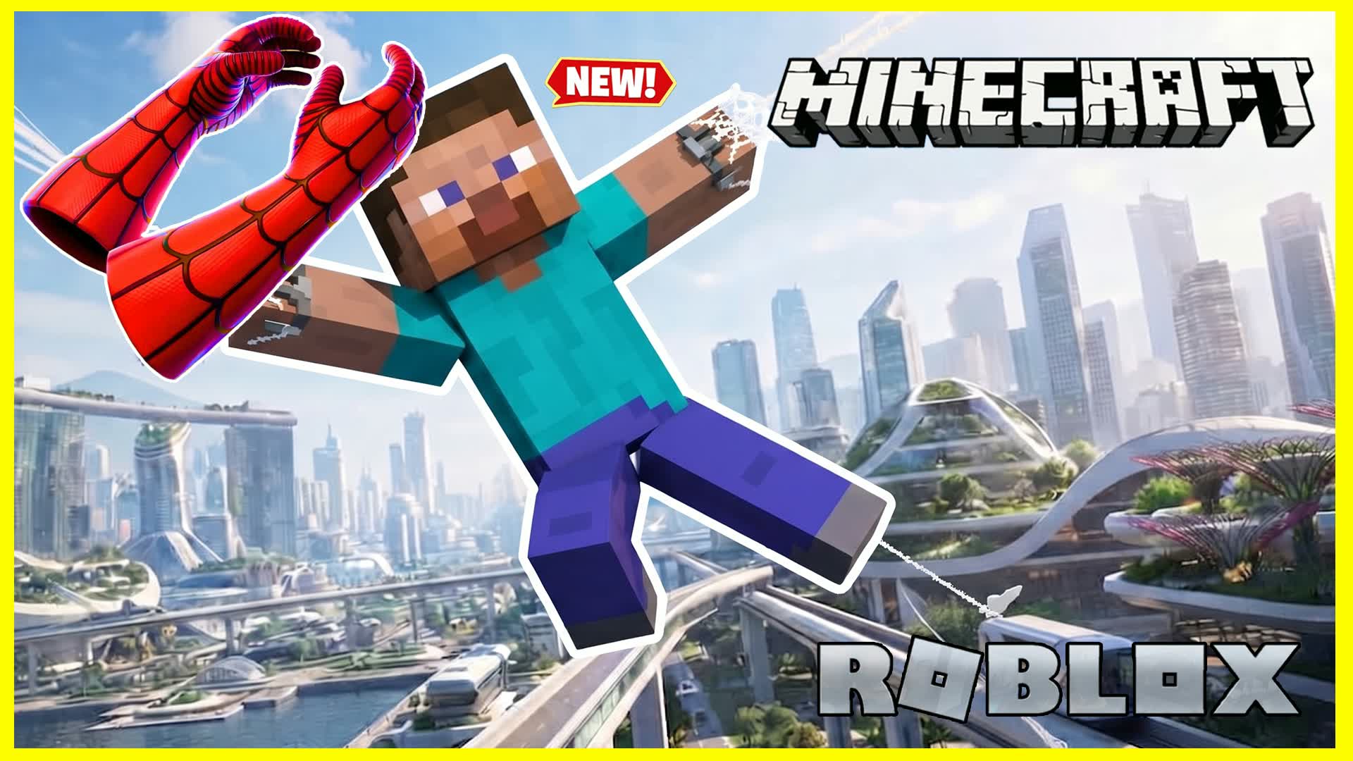 SPIDERS CITY MC HERO DRIVE 🚗 — Fortnite Creative map
