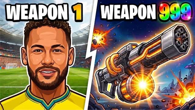 ⚽ WC GUN GAME 🔫 CHAOS TOWER — Fortnite Creative map