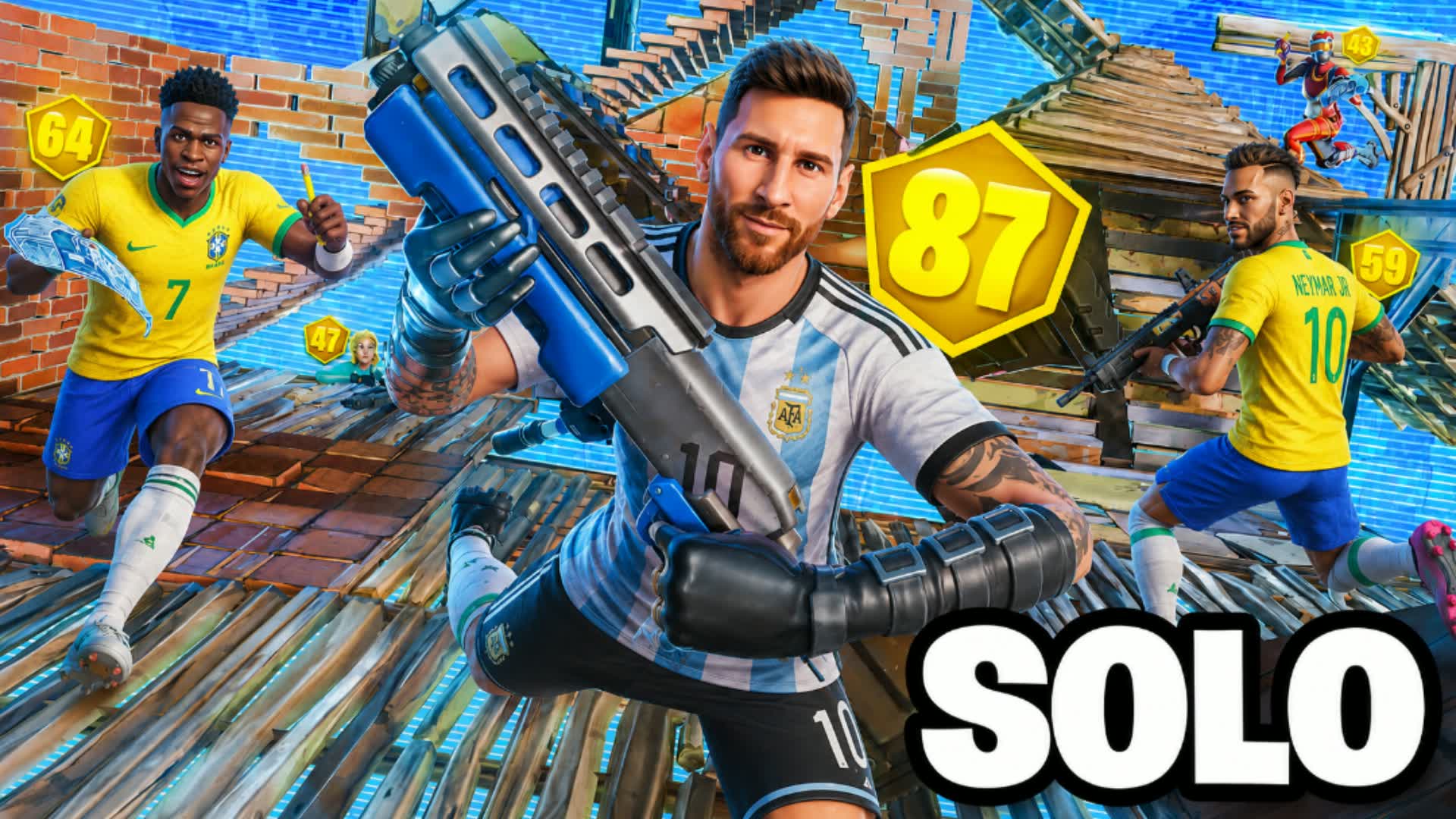 SOLO WORLD CUP ZONE WARS [ENDGAME] — Fortnite Creative map