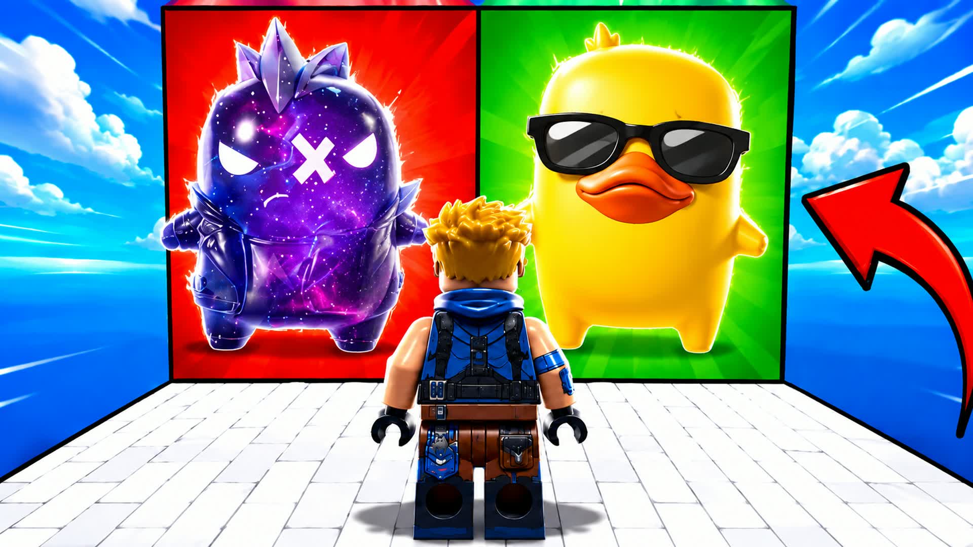 GUESS THE REAL LOGOS PARKOUR 🔍 — Fortnite Creative map