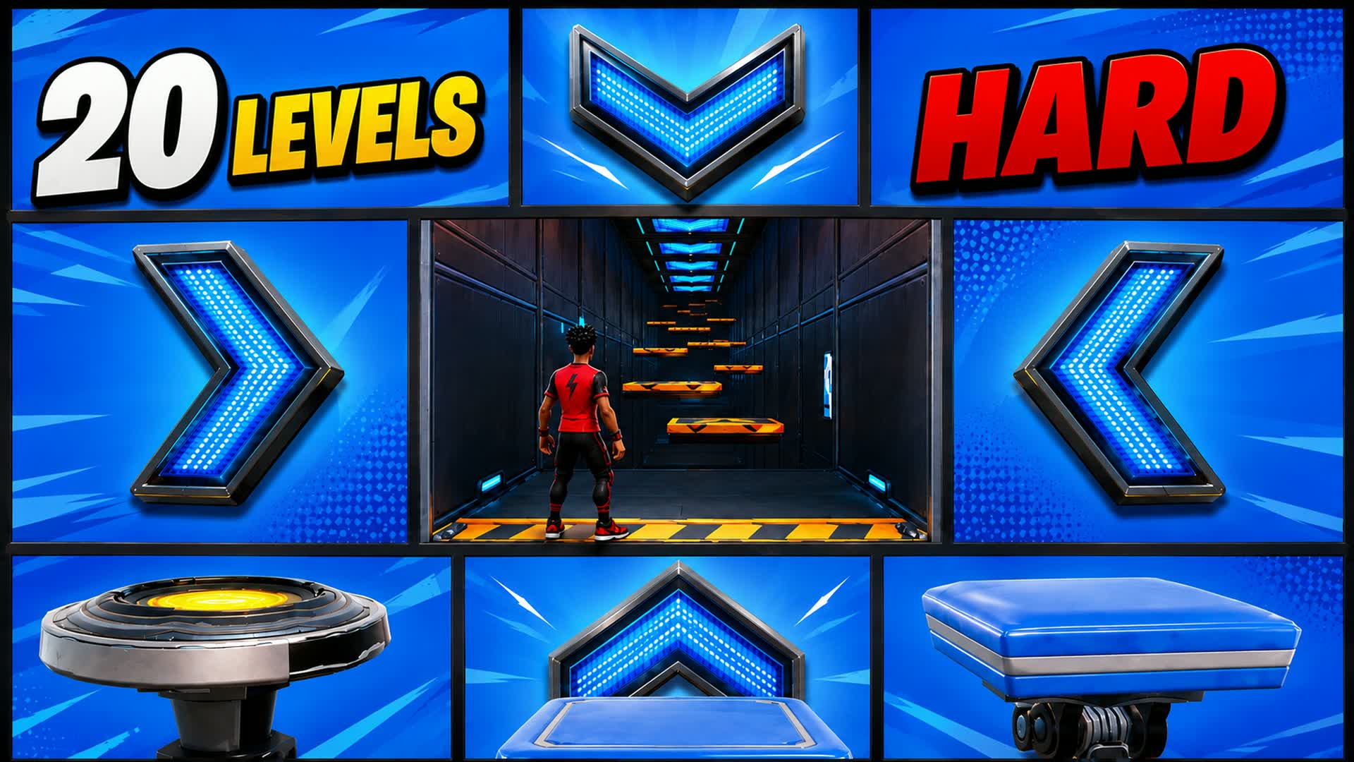 PARKOUR HARD 3571 [vkm] — Fortnite Creative map