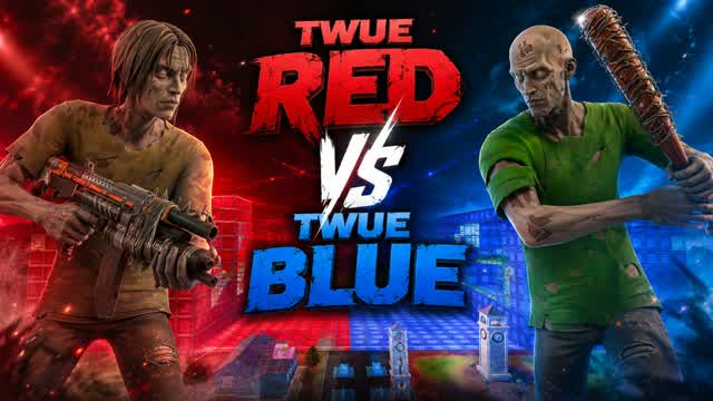 TWDU RED VS TWDU BLUE — Fortnite Creative map