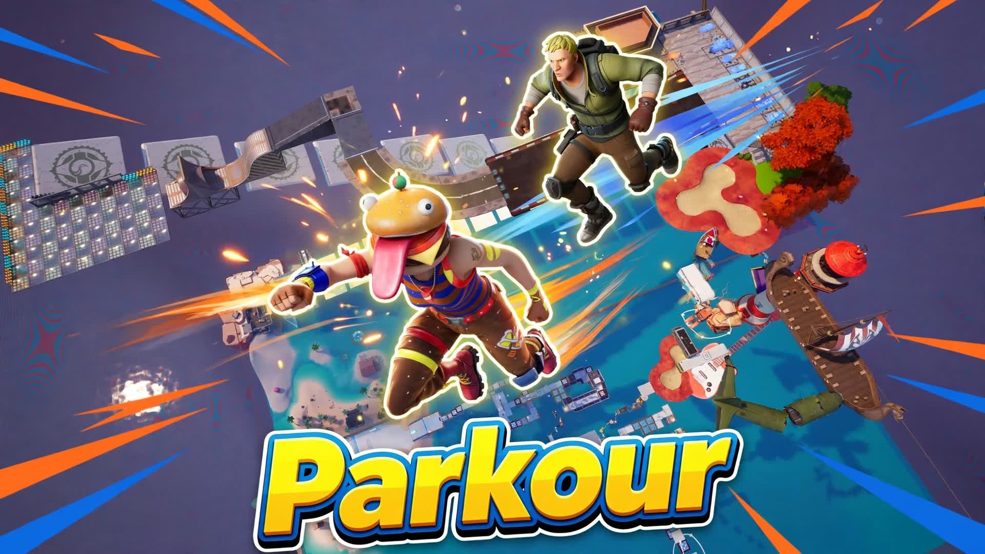 Parkoure — Fortnite Creative map