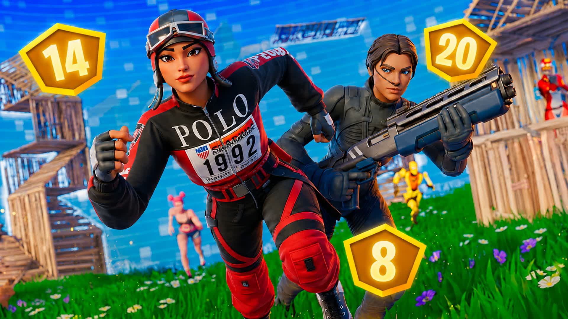 32 PLAYERS ZONE WARS [Kevoxz] — Fortnite Creative map