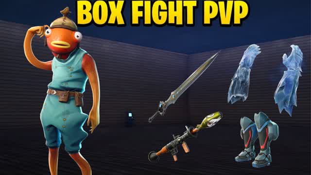 Box Fight PVP 1V1 FFA — Fortnite Creative map cover art