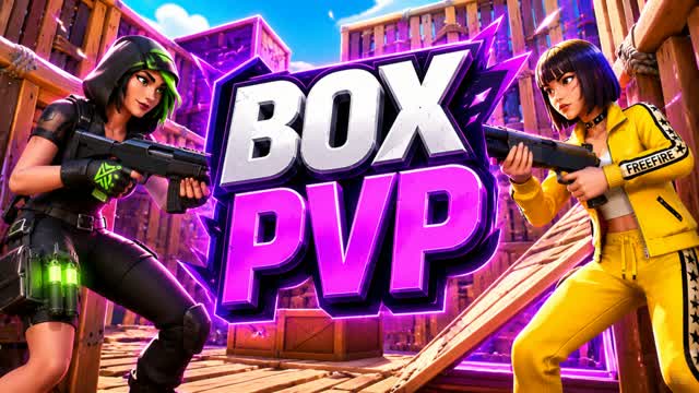 📦B BOX PVP ⚔️ — Fortnite Creative map cover art